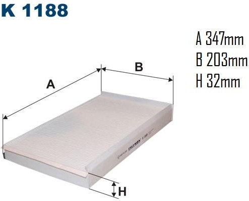 FILTRON Filtr kabinowy K1188