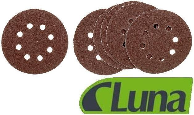 LUNA Krążek ścierny papierowy PEX do drewna, lakierów i metalu 125 mm P240 (2110 (211080502)