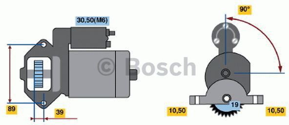Bosch Rozrusznik 0 986 021 351