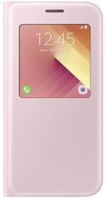 Samsung Pokrowiec na telefon S-View pro Galaxy A5 2017 EF-CA520P) EF-CA520PPEGWW) Różowe