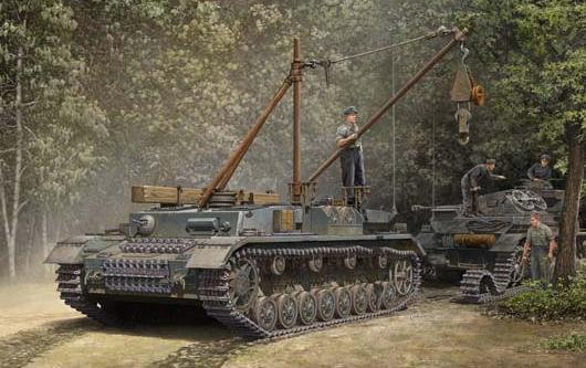 Trumpeter German Bergepanzer IV Recovery Vehicle 389