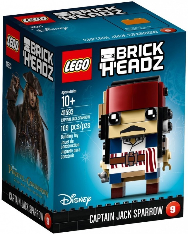 LEGO Brick Headz Kapitan Jack Sparrow 585117