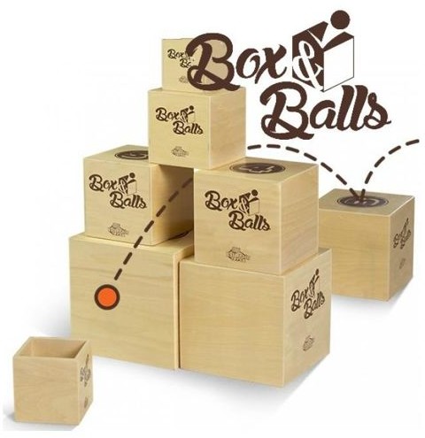 FAT BRAIN TOYS Fat Brain Toys Pudełka I Piłeczki - Boxnballs