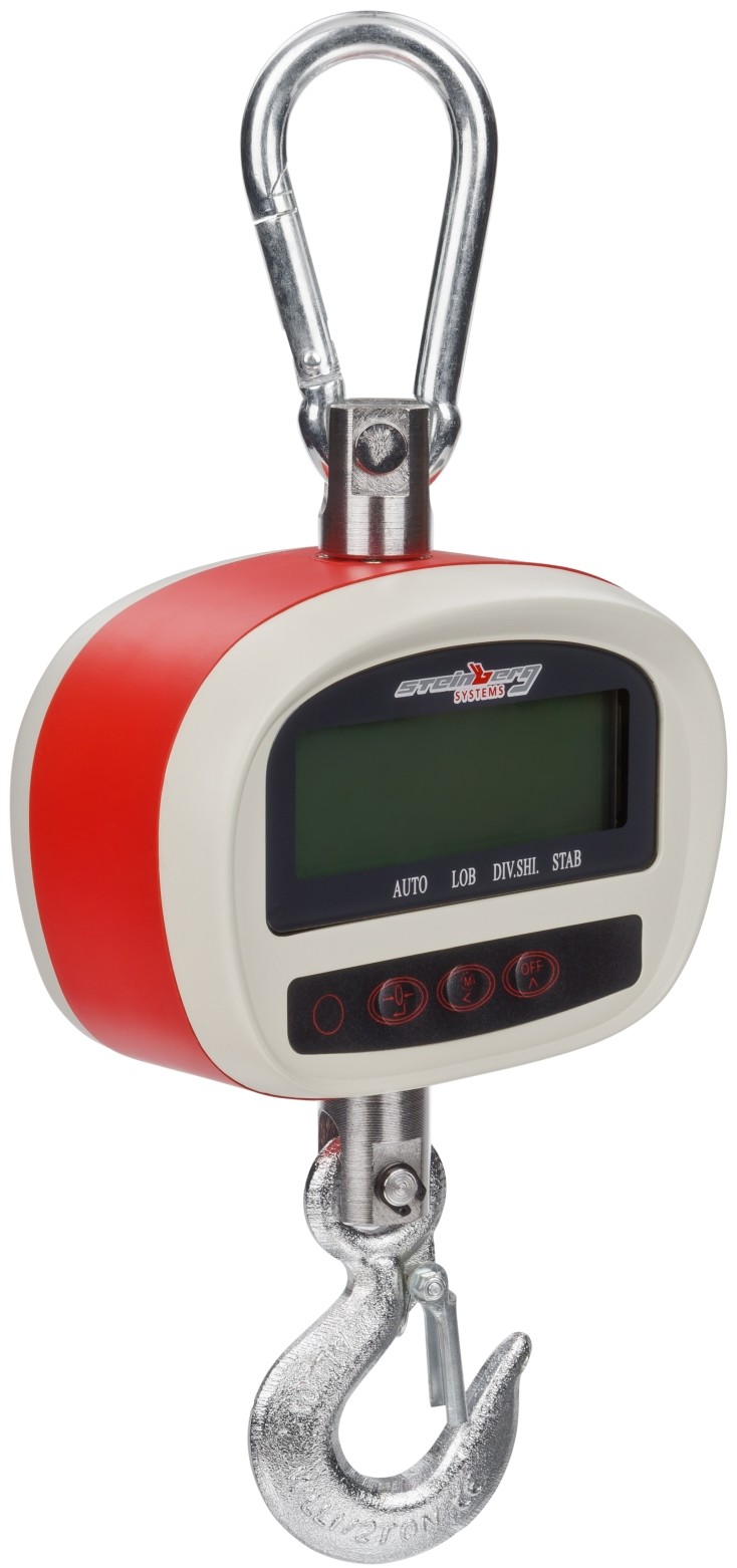 Steinberg Systems Waga hakowa LCD do 300kg x 50g SBS-KW-300KC 3002