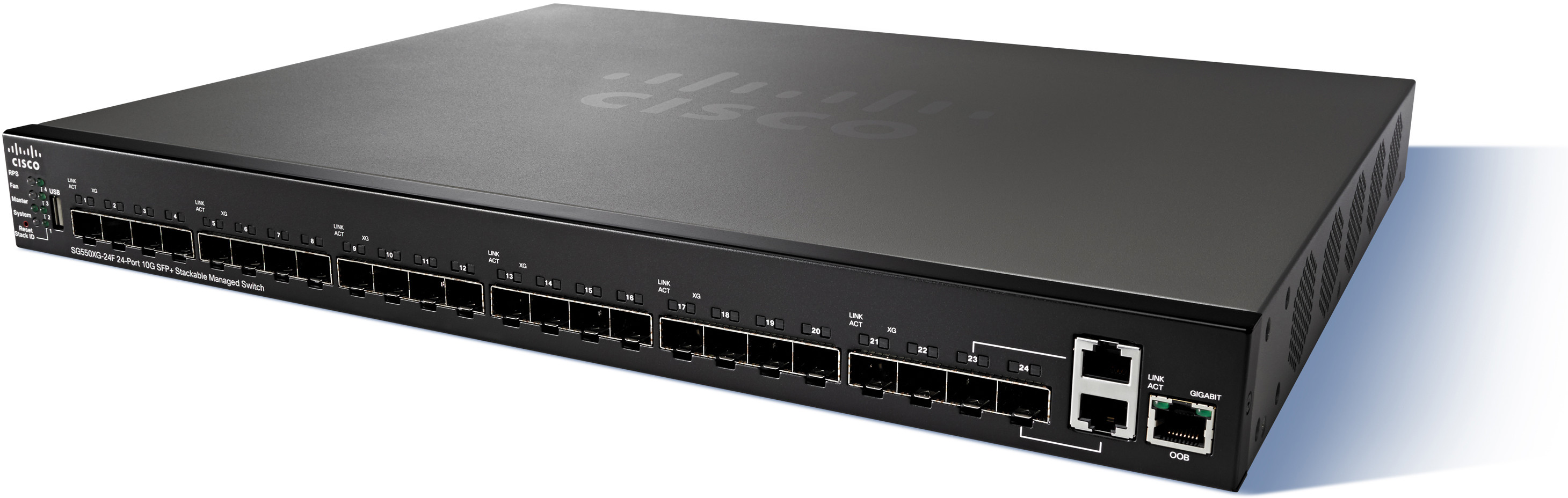 Linksys SG550XG-24F 24-Port 10G SFP+ Stackable Managed Switch SG550XG-24F-K9-EU
