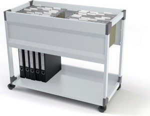 Durable Wózek na teczki zawieszkowe SYSTEM FILE TROLLEY 100 MULTI