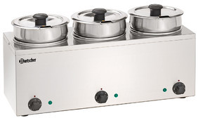 Bartscher Bemar Hotpot, 3 x wkład 3,5L
