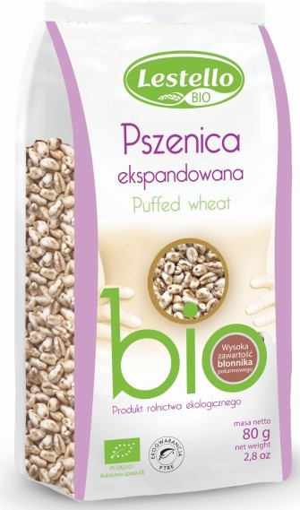 Pszenica Ekspandowana 80g Ekologiczna Lestello BIO Lestello