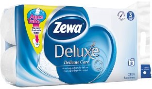 ZEWA Deluxe Pure White Papier toaletowy 8 rolek