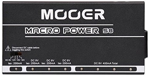 Mooer mooer Macro power S8 zasilacz sieciowy zapewniający pedały MPS8