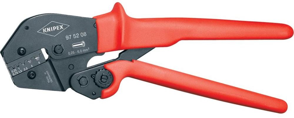 Knipex Praska Końcówki kablowe 6 mm2 97 52 08
