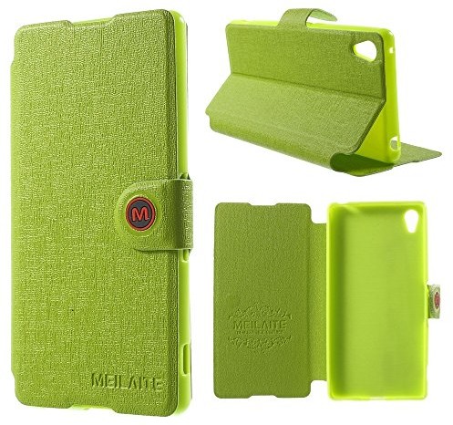 Sony LD A000332 Case Schutzhülle mit Klappdeckel für Xperia Z4, grün