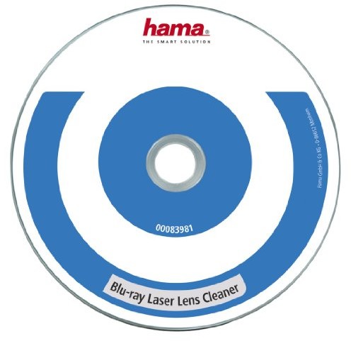 Hama płyta czyszcząca Blu-ray (do odtwarzaczy Blu-ray, PS4 i PS3) (00116201)