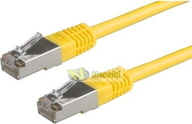 Value Patch cord SFTP (PiMF) kat.6 10m żółty 21.99.1382-40