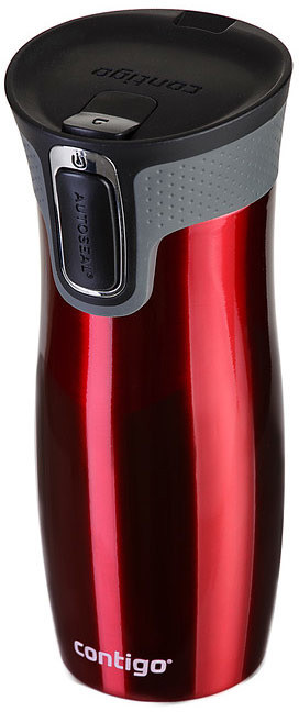 Contigo West Loop - czerwony kubek termiczny 470 ml