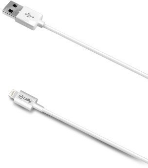 Celly usbip52 m MFI Lightning kabel do transmisji danych 2 m Biały