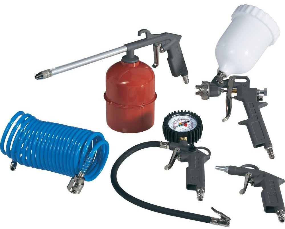 Aerotec Zestaw narzędzi sprężonego powietrza Aerotec 5-delar 2005840 8 bar