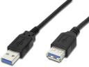 PremiumCord Kabel USB USB-A3 m Czarny ku3paa3bk