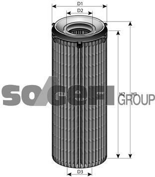 PURFLUX Filtr oleju L976