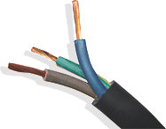 Elektrokabel Kabel energetyczny ziemny YKY 3x4 żo 0,6/1kV