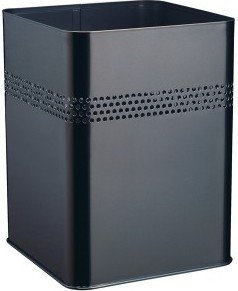Durable Kosz na śmieci, metalowy, kwadratowy 18,5, P 30 mm