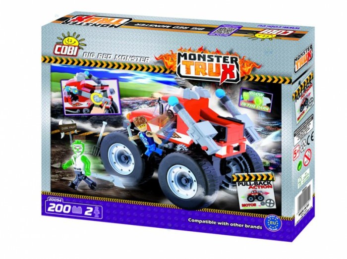 Cobi WIELKI CZERWONY POTWÓR KLOCKI 200 ELEMENTÓW 7480