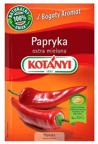 Kotanyi Papryka ostra mielona 22 g Kotányi