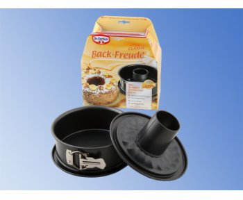 Dr Oetker tortownica Z WYMIENNYM DNEM 18CM BACK-FREUDE (2581)