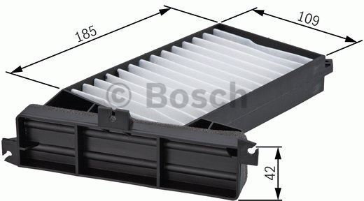 Bosch Filtr, przewietrzanie przestrzeni pasażerskiej 1 987 432 207