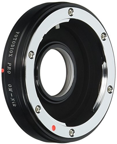Fotodiox Pro Lens Mount Adapter, Olympus OM ZUIKO 35 MM Lens to Nikon F-AS D7200, D5000, D3000 wyszukiwania Mount Camera & D300S FX-OM-Nikon-Pro