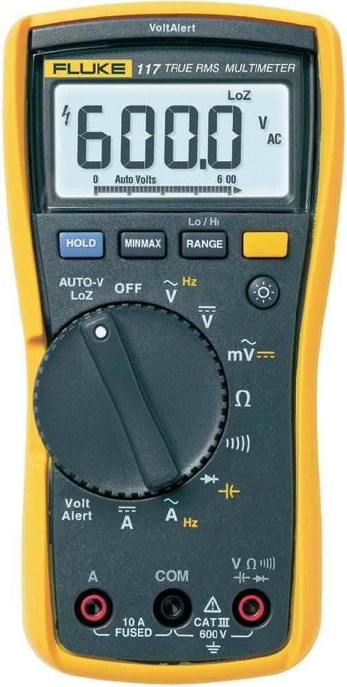 Fluke Multimetr cyfrowy 117 CAT III 600 V (2583647)