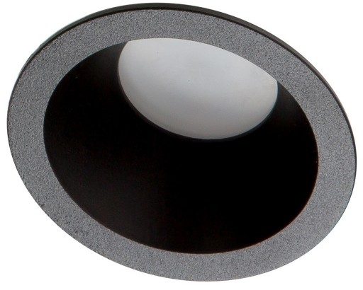 Light&More LM 103 BK OPRAWA HALOGENOWA WPUSZCZANA OCZKO ALUMINIUM CZARNY PAR16 MR16 GU10 GU5,3 230V LED