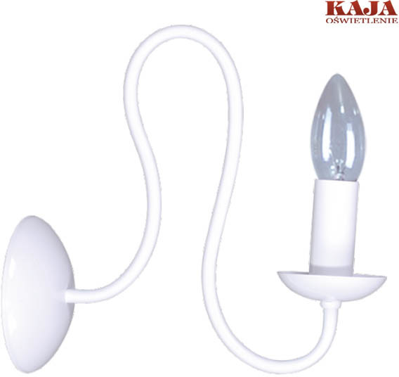 Zdjęcia - Żyrandol / lampa Kaja Kinkiet K-3193 z serii MERIDA - biały  POLSKI SOLIDNY PRODUCENT ‼️ (｡◕‿◕｡)