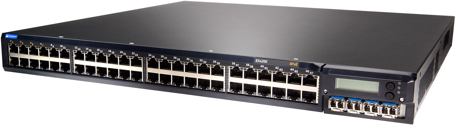 JUNIPER JUNIPER SWITCH NETWORKS EX 4200 48T EX4200-48T