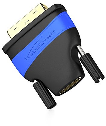 KabelDirekt adapter HDMI, gniazdo na gniazdo niebiesko-czarny 679
