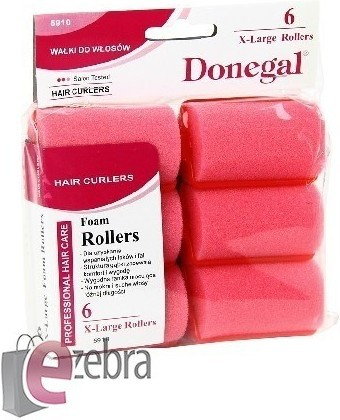 DONEGAL Wałki DO WŁOSÓW GĄBKA 36 FMR 6 SZT FA-5910