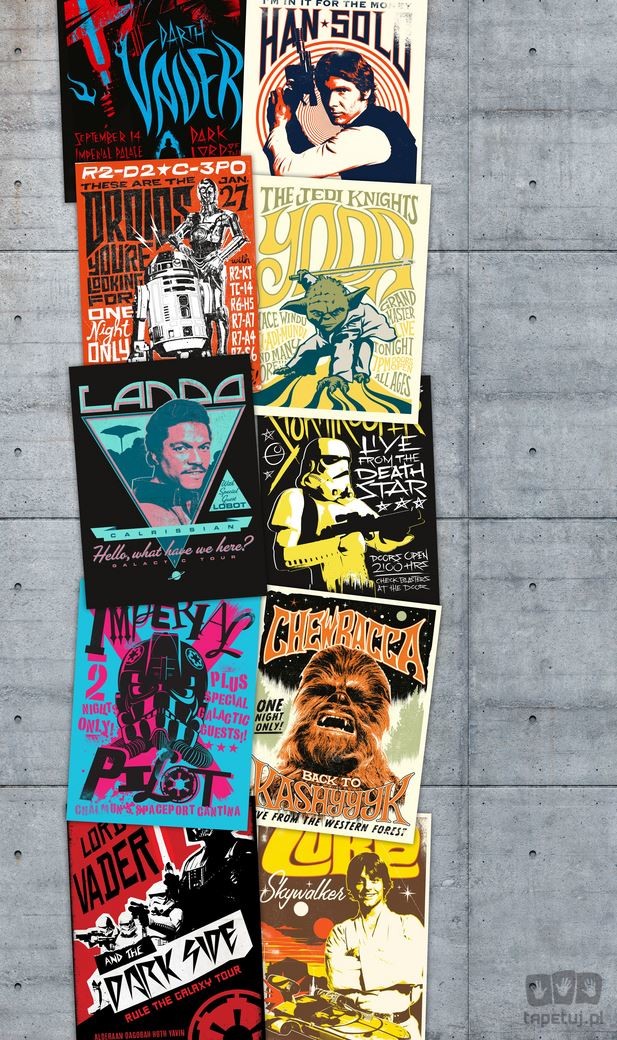 Komar Fototapeta Star Wars Rock On Wall VD-021