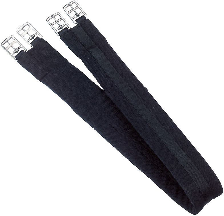 Popręg bawełniany czarny, dł. 110 cm