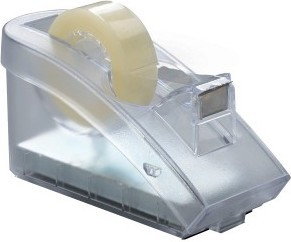 Durable Dyspenser do taśmy klejącej TREND transparentny DU127-20