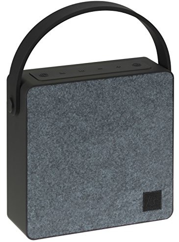 KitSound Flair uniwersalna Wireless elektryczny korkociąg Przenośny głośnik Bluetooth z przewodem audio kabel z wtyczką Jack 3,5 MM niebieski KSFLAIRBL