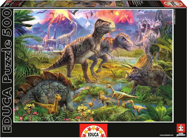 Educa Spotkanie Dinosaurów 15969