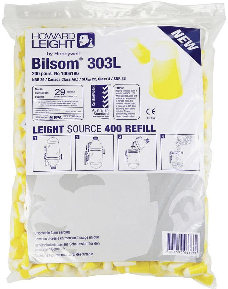 Bilsom Dozownik zatyczek do uszu Bilsomat 400 Bilsom 303L 33 dB 200 par(a)
