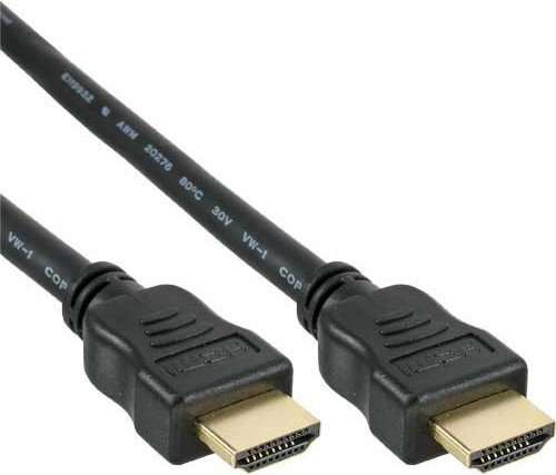 InLine Kabel HDMI High Speed z Ethernet 5m - czarny 17005P