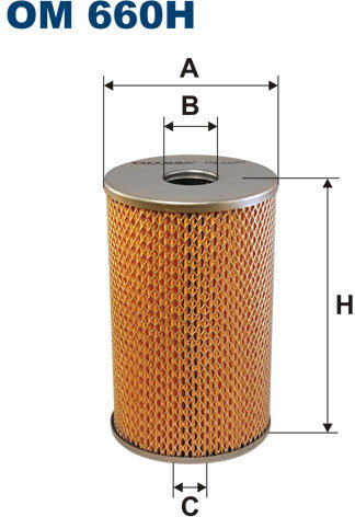 Filtron OM 660H FILTR OLEJU