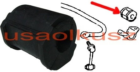 ROZNI Tuleja guma tylnego stabilizatora Lexus IS220D IS250 IS350 IS-F 2005-