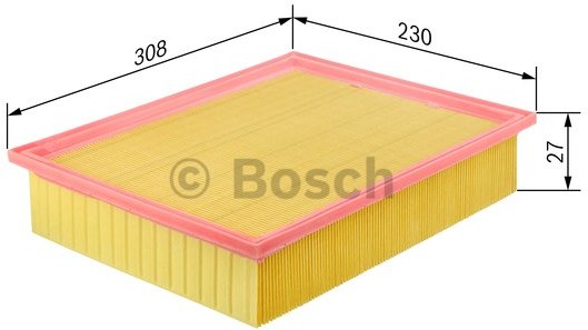 Bosch Wkład filtra powietrza, silnik, 1 457 433 007 1457433007