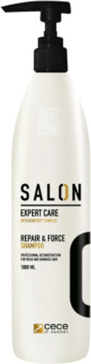 CeCe of Sweden Salon Repair & Force, szampon do włosów zniszczonych, 1000ml