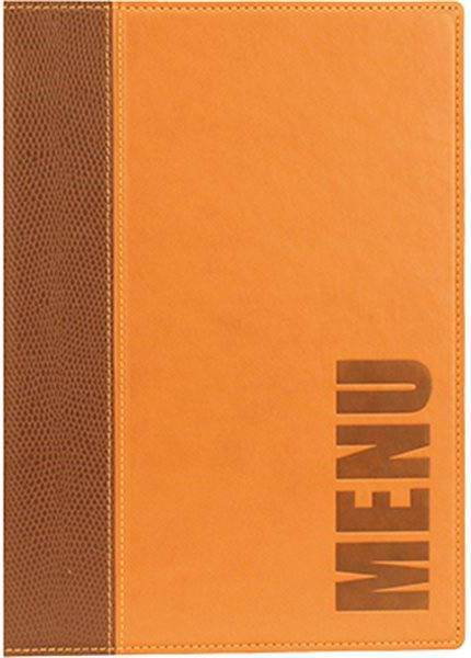 Securit Karta Menu Trendy | Brązowa | A5 MC-TRA5-LB