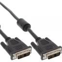 InLine Kabel DVI-I Kabel 18+5 męski - męski Single Link z 2 ferrytowe wzmocnieni (V12H418P13)