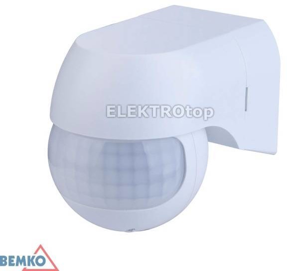 Bemko CZUJNIK RUCHU 800W 180* BIAŁY B50-SES12WH-A